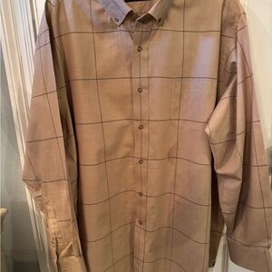 Daniel Cremieux Tan Casual Button Down Shirt